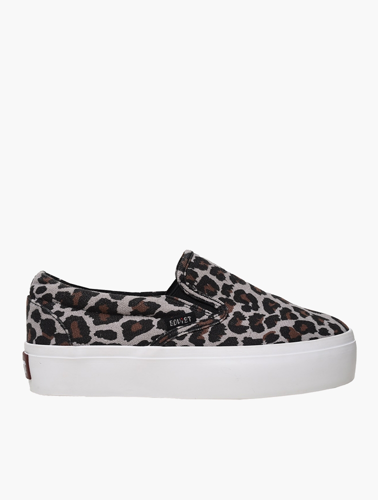 Grey vans with leopard print hot sale